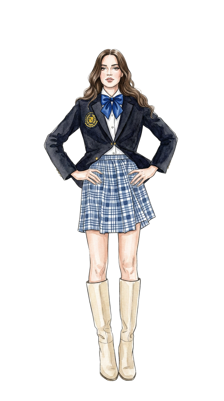 Prep School Blazer Set